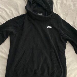 Nike Black Sweatshirt Hoodie Athletic Style